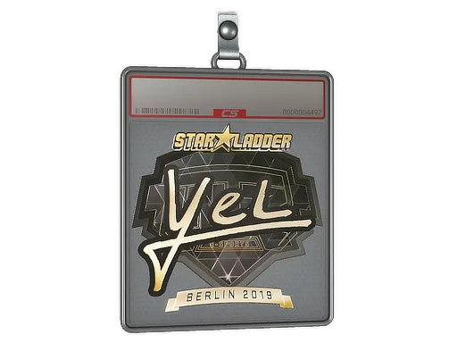 Sticker Slab | yel (Gold) | Berlin 2019