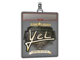 Sticker Slab | yel (Gold) | Berlin 2019
