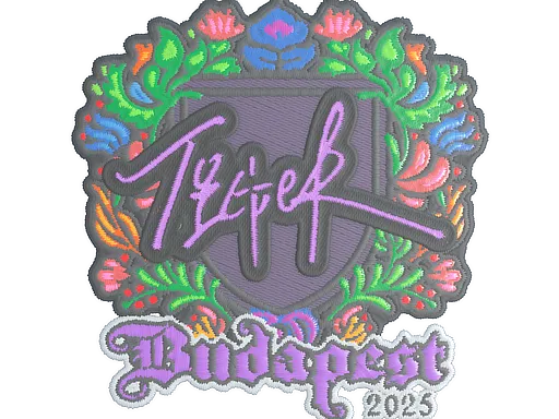 Sticker | Tiger (Embroidered) | Budapest 2025
