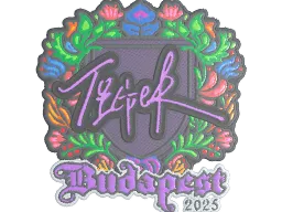 Sticker | Tiger (Embroidered) | Budapest 2025