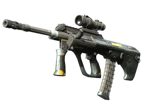 StatTrak™ AUG | Tom Cat (Minimal Wear) Well-Worn