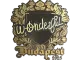 Sticker | w0nderful (Gold) | Budapest 2025 CS2 skin