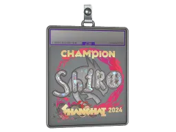 Sticker Slab | sh1ro (Glitter, Champion) | Shanghai 2024