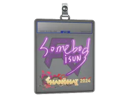 Sticker Slab | somebody | Shanghai 2024