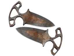 ★ StatTrak™ Shadow Daggers | Rust Coat (Battle-Scarred)