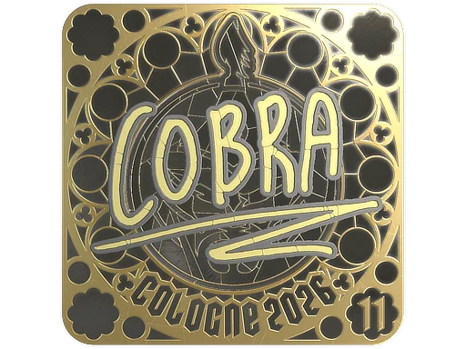 Sticker | cobra (Gold, Ranked) | Cologne 2026