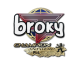Sticker | broky (Champion) | Antwerp 2022