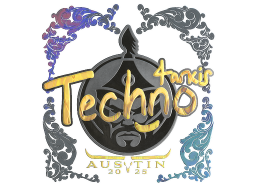 Sticker | Techno4K (Holo) | Austin 2025