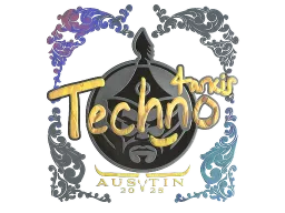Sticker | Techno4K (Holo) | Austin 2025