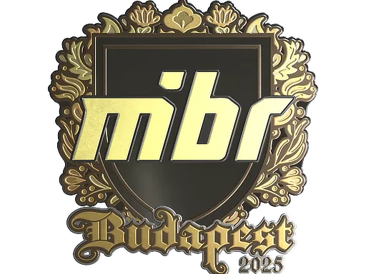 Sticker | MIBR (Gold) | Budapest 2025