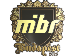 Sticker | MIBR (Gold) | Budapest 2025