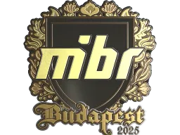 Sticker | MIBR (Gold) | Budapest 2025