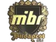 Sticker | MIBR (Gold) | Budapest 2025 CS2 skin