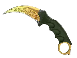 ★ StatTrak™ Karambit | Lore (Well-Worn)