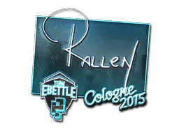 Sticker | rallen (Foil) | Cologne 2015