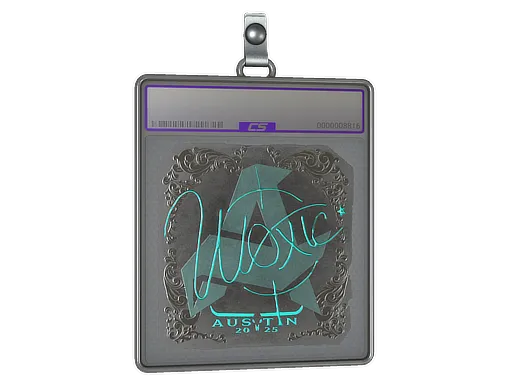 Sticker Slab | woxic (Foil) | Austin 2025