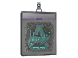 Sticker Slab | woxic (Foil) | Austin 2025