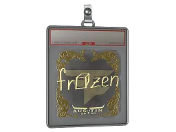 Sticker Slab | frozen (Gold) | Austin 2025