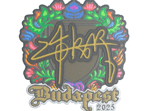 Sticker | z4KR (Embroidered) | Budapest 2025