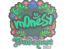 Sticker | m0NESY (Embroidered) | Budapest 2025