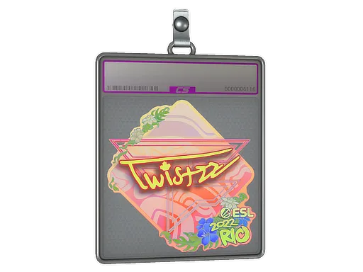 Sticker Slab | Twistzz (Holo) | Rio 2022