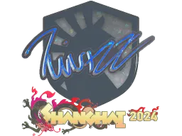 Sticker | Twistzz (Glitter) | Shanghai 2024