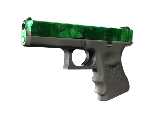 Glock-18 | Gamma Doppler (Well-Worn) Emerald