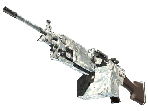 Souvenir M249 | Blizzard Marbleized (Minimal Wear)