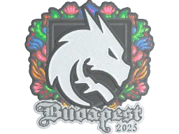 Sticker | Team Spirit (Embroidered) | Budapest 2025