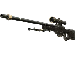 AWP | Black Nile (Well-Worn)