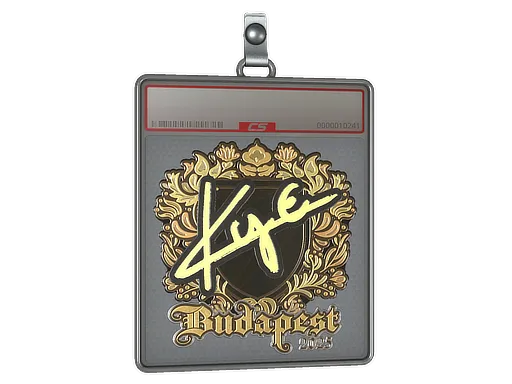 Sticker Slab | kye (Gold) | Budapest 2025