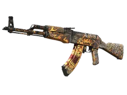 StatTrak™ AK-47 | Searing Rage (Factory New)