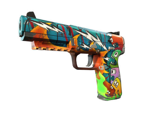 StatTrak™ Five-SeveN | Angry Mob (Well-Worn)