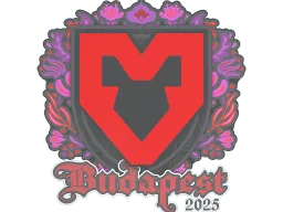 Sticker | MOUZ | Budapest 2025