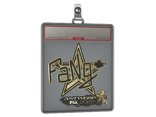 Sticker Slab | FaNg (Gold) | Antwerp 2022
