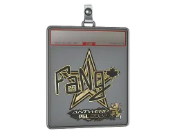 Sticker Slab | FaNg (Gold) | Antwerp 2022