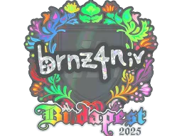 Sticker | brnz4n (Holo) | Budapest 2025