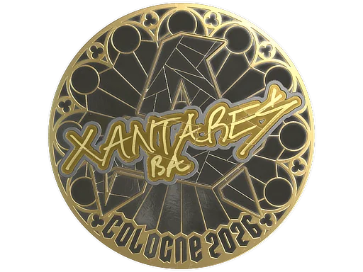 Sticker | XANTARES (Gold) | Cologne 2026