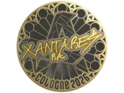 Sticker | XANTARES (Gold) | Cologne 2026