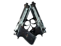 StatTrak™ Dual Berettas | Dezastre (Factory New)