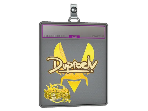 Sticker Slab | dupreeh (Holo, Champion) | Paris 2023