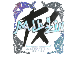 Sticker | mlhzin (Holo) | Austin 2025