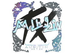 Sticker | mlhzin (Holo) | Austin 2025
