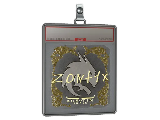Sticker Slab | zont1x (Gold) | Austin 2025