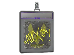 Sticker Slab | apEX (Foil) | Austin 2025