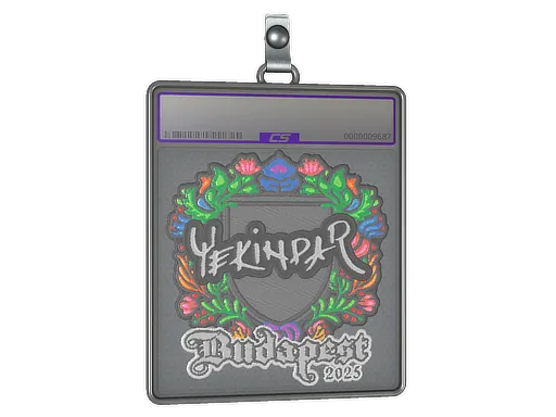 Sticker Slab | YEKINDAR (Embroidered) | Budapest 2025