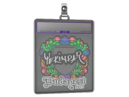 Sticker Slab | YEKINDAR (Embroidered) | Budapest 2025