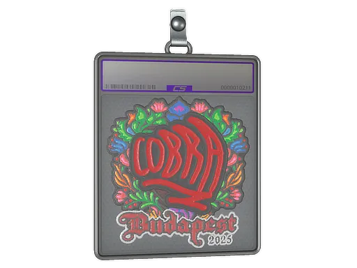 Sticker Slab | cobra (Embroidered) | Budapest 2025