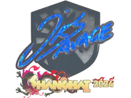 Sticker | jks (Glitter) | Shanghai 2024