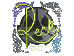 Sticker | reck (Holo) | Austin 2025